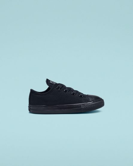 Boys' Converse Chuck Taylor All Star Classic Low Top Shoes Black | AU 86E93J